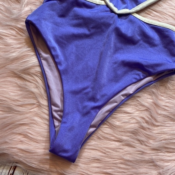 NWT Baobab Kira Berry One Piece Halter Swimsuit sz S - Picture 9 of 14